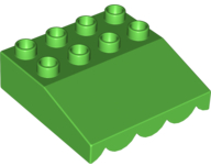Lego® Duplo® střecha zelená